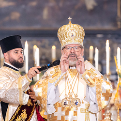 byzantinisches Pontifikalamt Stephansdom / Erzdiözese Wien/ Schönlaub byzantinisches Pontifikalamt Stephansdom