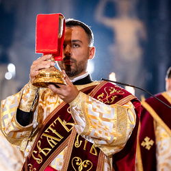 byzantinisches Pontifikalamt Stephansdom / Erzdiözese Wien/ Schönlaub byzantinisches Pontifikalamt Stephansdom