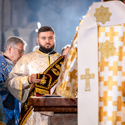 byzantinisches Pontifikalamt Stephansdom / Erzdiözese Wien/ Schönlaub byzantinisches Pontifikalamt Stephansdom