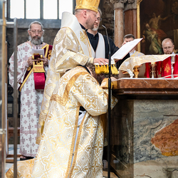 Priesterweihe Byzantinischer Ritus im Stephansdom / Erzdiözese Wien/ Schönlaub