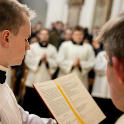 Feier der Beauftragung im Wiener Priesterseminar / Erzdiözese Wien/ Schönlaub, Stephan Schönlaub