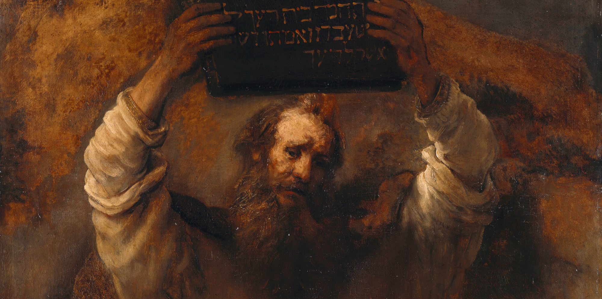 Moses zerschmettert die Gesetzestafeln (Rembrandt van Rijn) / Wikipedia