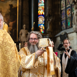 Priesterweihe Byzantinischer Ritus im Stephansdom / Erzdiözese Wien/ Schönlaub